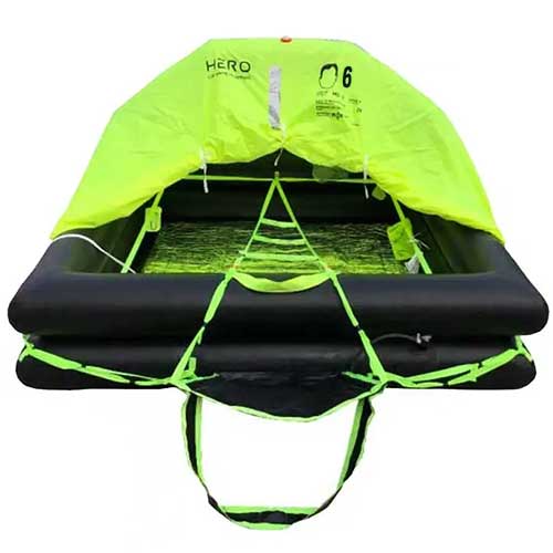 HERO - Balsa salvavidas Pro Fishing Clase V LR110260 - Comptoir