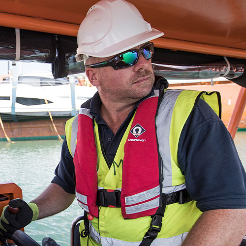 Crewfit 150N XD rouge sans harnais - confort et sécurité