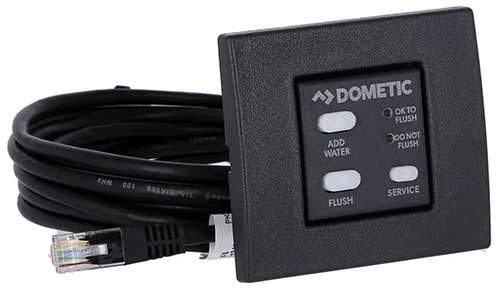 Panneau VFS Vacuflush - modes de chasse