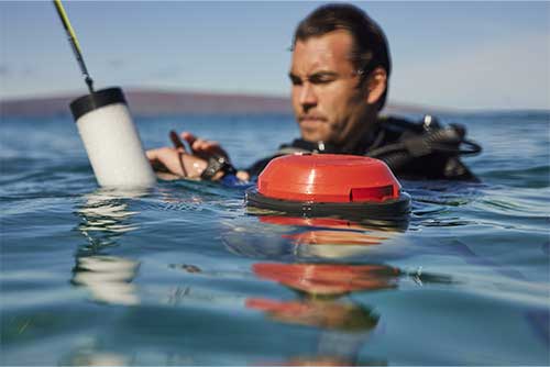 Utilisation et fixation de la bouée Descent S1