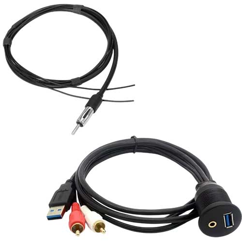 antenne am fm + prise jack USB