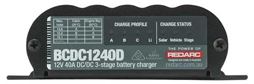 chargeur de batterie BCDC1240D de face