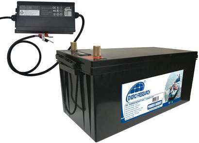 Batterie et chargeur pour moteur electrique Minn Kota