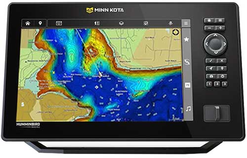 GPS, Waypoints et cartographie Minn Kota X