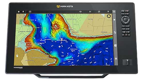 GPS, Waypoints et cartographie Minn Kota X