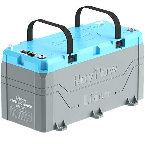 Caractéristiques techniques de la Batterie lithium LifePO4 Roypow 36V-100A + chargeur