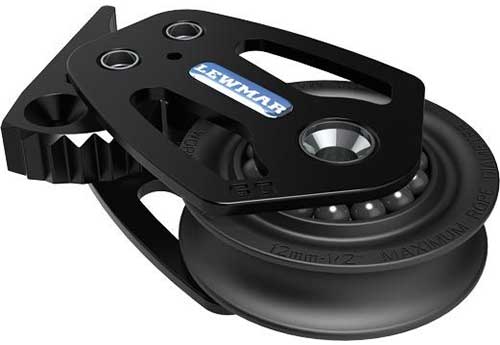 Poulie plat-pont Lewmar HTX 50 mm avec bloqueur