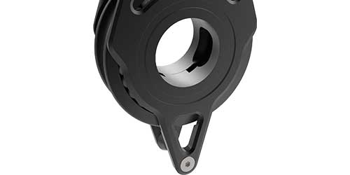 Poulie Lewmar Racing simple et ringot 80 mm