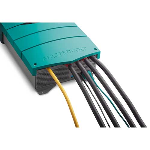 mastervolt chargeur de batterie chargemaster plus 12v/25-3 câbles